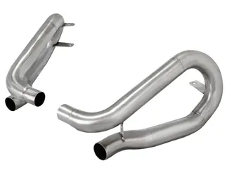 aFe MACH Force-Xp 304 Stainless Steel Muffler Delete Pipe For Porsche - 49C36412