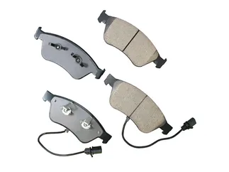 Akebono Front Disc Brake Pad Set - 4E0698151R