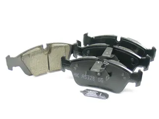 Akebono Front Disc Brake Pad Set - 34116761244