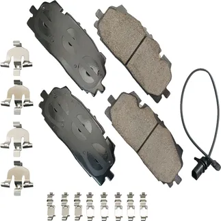 Akebono Front Disc Brake Pad Set - 8W0698151N