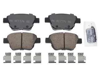 Akebono Rear Disc Brake Pad Set - 5K0698451D