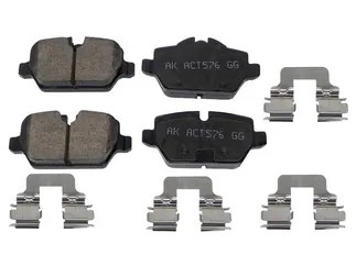 Akebono Rear Disc Brake Pad Set - 34219808172