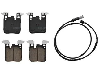 Akebono Rear Disc Brake Pad Set - 34218099354