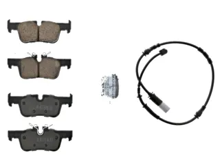 Akebono Rear Disc Brake Pad Set - 34201543683