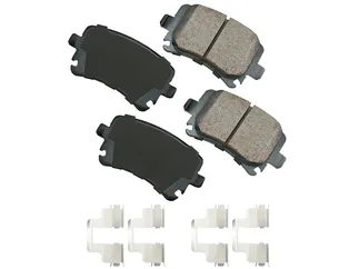 Akebono Rear Disc Brake Pad Set - 4F0698451D
