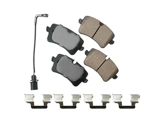 Akebono Rear Disc Brake Pad Set - 4G0698451Q