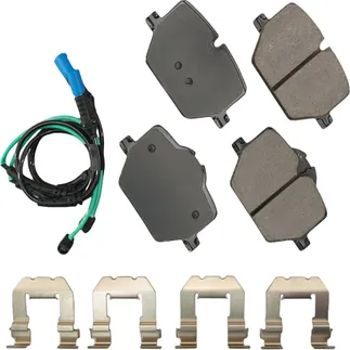 Akebono Rear Disc Brake Pad Set - 34206888835