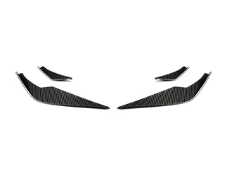 AutoTecknic Front Bumper Dry Carbon Corsa Canard Set For G8X BMW M3/M4