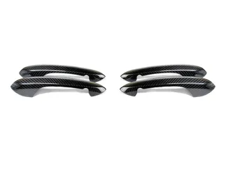 AutoTecknic Dry Carbon Door Handle Trim Set For BMW F / G Series (4 Door)