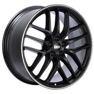 BBS CC-R Wheel 19x9 5x120 ET48 Satin Black Polished 