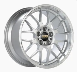 BBS RG-R Wheel 19x9.5 5x114.3 ET22 Sport Silver Polished Lip 