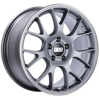 BBS CH-R Wheel 19x8 5x114.3 ET38 Satin Titanium Polished 