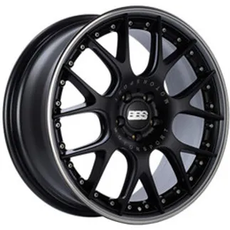 BBS CH-RII Wheel 20x8.5 5x120 ET32 Satin Black Center Plat Lip 