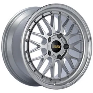 BBS LM Wheel 19x10 5x120 ET37 Diamond Silver Center / Diamond Cut Lip