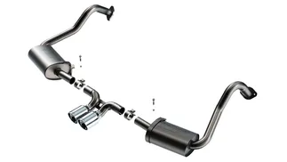 Borla 2.25in S-Type Exhaust For 982 Porsche Cayman/Boxster 718 2.0T RWD 2DR