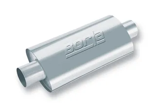 Borla XR-1 Racing Sportsman 3 inch Outlet / 3 inch Inlet Round, Oval / Offset Muffler