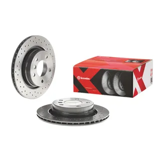 Brembo Rear Disc Brake Rotor - 34216864056