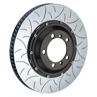 Brembo Audi Front 2-Piece Discs 380x34 2PC Rotor Slotted Type-3 - 103.9031A