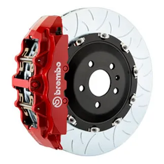 Brembo BMW Front GT BBK 8 Piston Cast 380x34 2PC Rotor Slotted Type3-Red - 1G3.9018A2