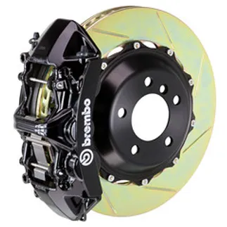 Brembo BMW Front GT BBK 6 Pist Cast 355x32 2PC Rotor Slotted Type1-Black-1M2.8020A1