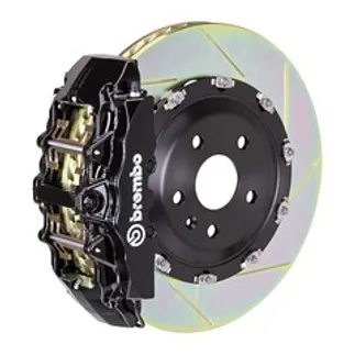 Brembo Mercedes Front GT BBK 8 Piston Cast 380x34 2pc Rtr Slot Type1-Black - 1G2.9015