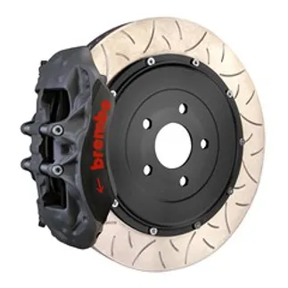 Brembo Porsche Frnt Race BBK 6Pis Forged 2pc 380x35x53a 2pc Rtr T3-Black HA-3K3.9071A