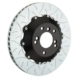 Brembo Porsche Rear 2-Piece Discs 350x28 2pc Rtr Slot Type3 - 203.8004A