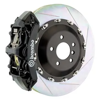 Brembo Mercedes Front GT BBK 6 Piston Cast 405x34 2pc Rtr Slot Type1-Black - 1N2.9521