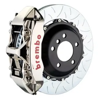 Brembo Mercedes Front GTR BBK 6Pis Billet 355x32 2pc Rtr Slot Type3-Nickel - 1M3.8036