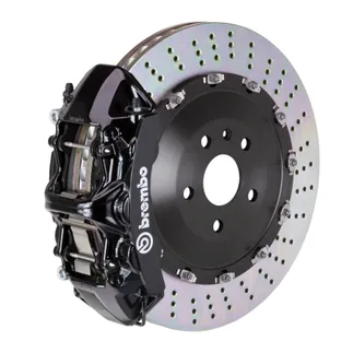Brembo GT 405x34 Fr Drilled 6 Piston 2PC BBK For Lamborghini Black - 1N1.9508A1