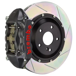 Brembo GTS 380x28 Rr Slotted T1 4 Piston 2PC BBK For Mercedes Black - 2P2.9011AS