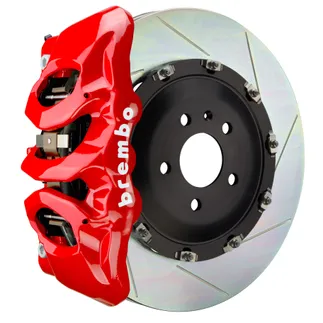Brembo GT 380x34 Front Slotted T1 6 Piston 2PC BBK For Mercedes Red - 1T2.9041A2