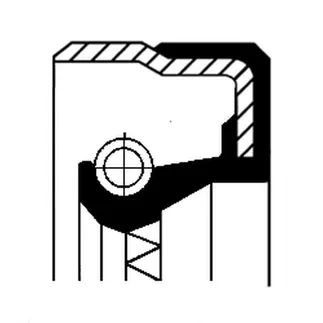 Corteco Differential Seal - 33107505602