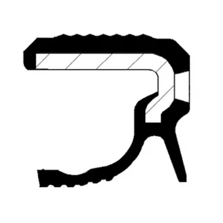 Corteco Engine Crankshaft Seal - 95810115301