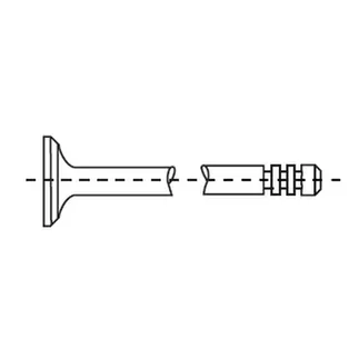 Corteco Engine Exhaust Valve - 11347513024