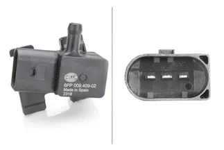 Hella Exhaust Gas Differential Pressure Sensor - 13627805152