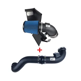 Injen Intake & Charge Pipe Power Package For BMW - Wrinkle Black - PK2300WB
