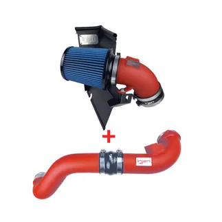 Injen Intake & Charge Pipe Power Package For BMW - Wrinkle Red - PK2300WR