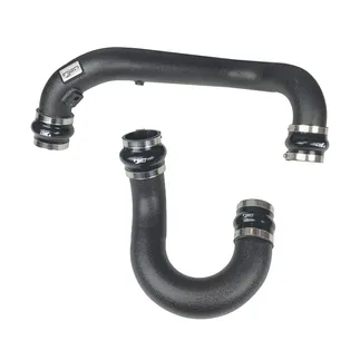 Injen Intercooler Piping For Audi - Wrinkle Black - SES3082ICPWB