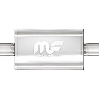  Magnaflow SS Straight-Through Muffler 3in. Center/Center 5x18x8 Body - 12249