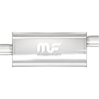  Magnaflow SS Straight-Through Muffler 3in. Offset/Center 5x14x8 Body - 14229