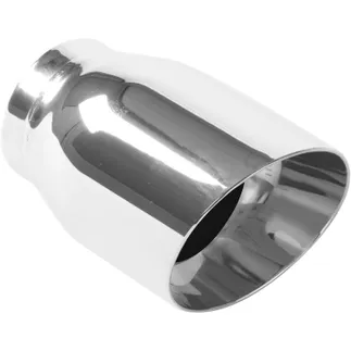  Magnaflow Single Exhaust Tip - 2.5in. Inlet/3.5in. Outlet - 35225
