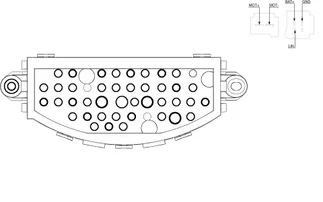 Mahle Behr HVAC Blower Motor Regulator - 64119276112