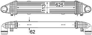 Mahle Behr Intercooler - 2045000100