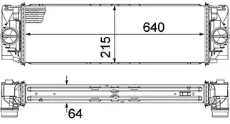 Mahle Behr Intercooler - 9065010201