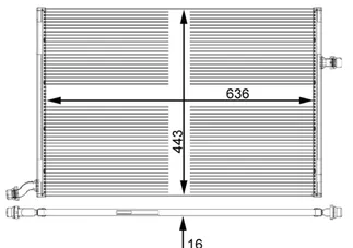 Mahle Behr Radiator - 0995002003