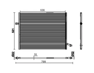 Mahle Behr Radiator - 0995003603