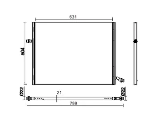 Mahle Behr Radiator - 0995003500