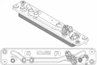 Mahle Behr Automatic Transmission Oil Cooler Assembly - 17217553389