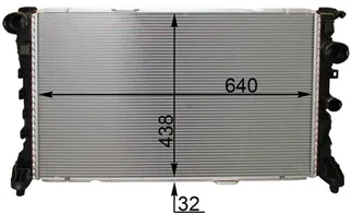 Mahle Behr Radiator - 1975000003